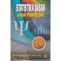 Image of STATISTIKA DASAR UNTUK PSIKOLOGI